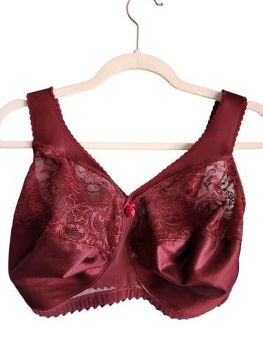 Glamorise bra 38i - bra, burgundy
